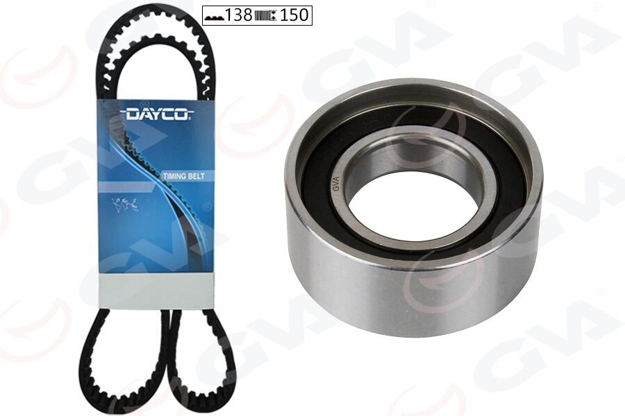 GVA 59T2310D EKSANTRİK GERGİ KİTİ SLX-TMPR 1.6- TİPO-UNO-PALIO 1.4 DAYCO KAYIŞ