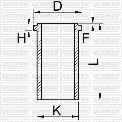 YENMAK 51-65994-000 GOMLEK STD HILUX 90-00