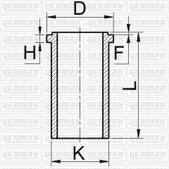 YENMAK 51-65994-000 GOMLEK STD HILUX 90-00