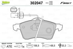 VALEO 9001097 ÖN BALATA TRANSPORTER T4 CARAVELLE 2.5 TDI 90-03 GDB1391 FTE KIRMIZI KUTU