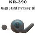 KAYA KR390 KOLTUK AYAR KOLU GRİ SOL KANGOO 3