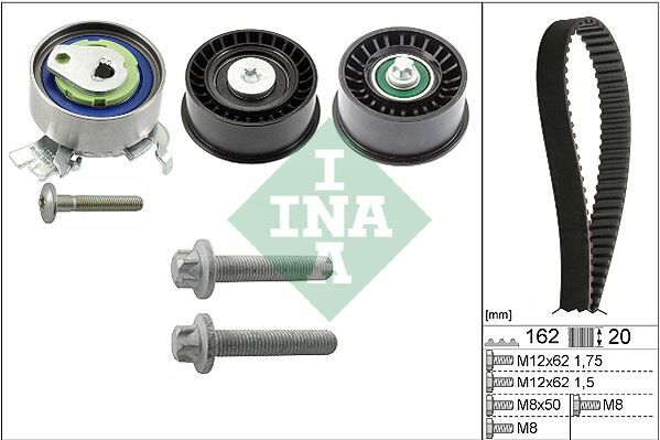 INA 530044110 EKSANTRİK GERGİ KİTİ 162x200 ASTRA G-CORSA C-VECTRA C-MERIVA A-ZAFIRA A 1.4-1.6-1.8 16V Z16XE-Z14XE