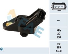 FAE 15012 BASINÇ MAP SENSÖRÜ P106-P206-P306-P406-P605-PARTNER-BERLINGO-SAXO-XSARA-ZX-XANTIA 1.1-1.4-1.6-2.0 TU 1-TU3-TU5-XU10