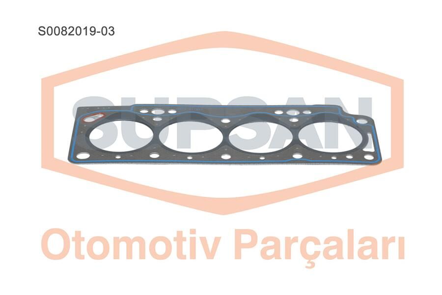 SUPSAN S0082019-03 CONTA SİLİNDİR KAPAK RENAULT KANGOO / MEGANE / LAGUNA 1.9D ENG. F8Q YENİ MOTOR