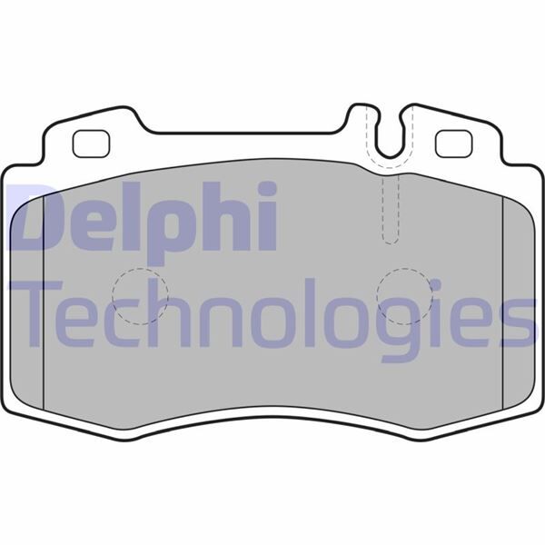 DELPHI LP1688 FREN BALATASI ON MERCEDES CL203 W220 C215 W221 W163 R129