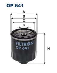 FILTRON OP641 YAĞ FİLTRESİ VW POLO-GOLF III-CADDY-BORA-OCTAVIA-FABIA-FELICA-TOLEDO-LEON-IBIZA-CORDOBA-ALTEA-ALTEA XL