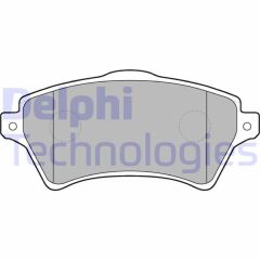 DELPHI LP1652 FREN BALATASI ON LAND ROVER FREELANDER I L314