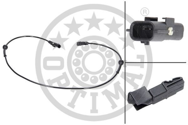 OPTIMAL 06-S394 ABS SENSÖRÜ ARKA SAĞ-SOL RENAULT MEGANE II 02>08 SCENIC II 03>09 GRAND SC NIC II 04>08