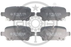 OPTIMAL BP-12744 ARKA FREN BALATASI OPEL ASTRA K 1.0-1.4-1.4T-1.6T-1.6 CDTI 16>22 106.5x46.3x16.6