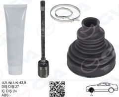 GVA 4499188 AKS MILI ÖN SAĞ BMW X5 E70 X6 E71 E72 SANZIMAN TARAFI UZUNLUK-> 567.5MM