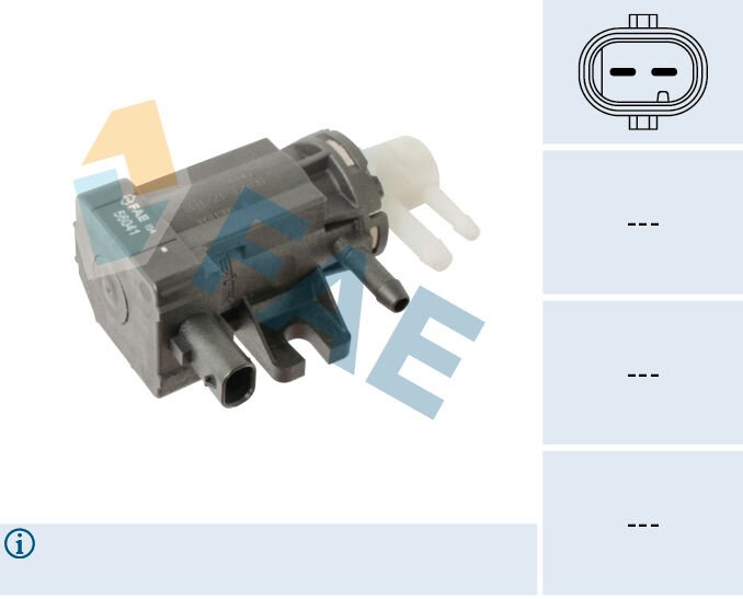 FAE 56041 TURBOSARJ BASINC VENTILI MERCEDES OM651 W204 W212 W221 C218 X204 W447 B906