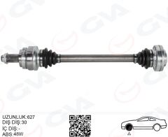 GVA 4499204 KOMPLE AKS ARKA SOL BMW X3 E83 04> 627MM