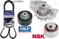 GVA 59WPK4326 DEVİRDAİMLİ EKSANTRİK GERGİ KİTİ 141x254 P307-P406-PARTNER-BERLINGO-C5-JUMPY 2.0HDI DW10 SCUDO JTD