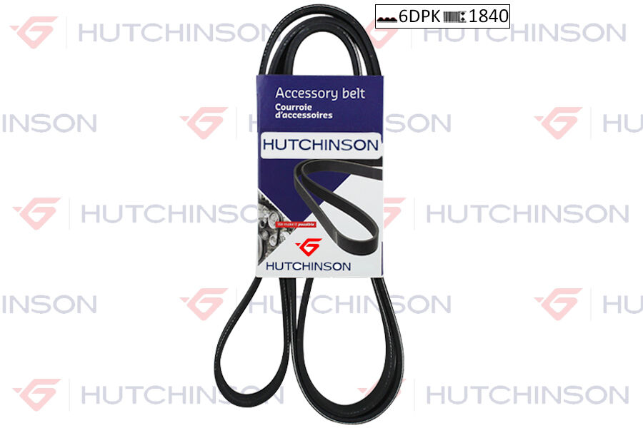 HUTCHINSON 6DPK1840 1840 KDF 6 KANALLI KAYIŞ VOLVO C70 S40 S60 S70 S80 V40 V70 V70XC XC70 XC90 68432D
