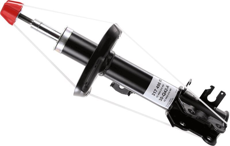 SACHS 317496 ÖN SAĞ AMORTİSÖR OPEL CORSA E 15>19