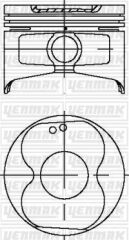 YENMAK 36-03978-000 PISTON SEGMAN STD COROLLA 1.6 KRB 4AF 88-93