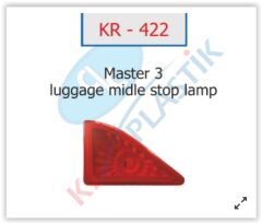 KAYA KR422 3. STOP LAMBASI RENAULT MASTER III 10> OPEL MOVANO B 10>