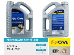GVA 9920810 ŞANZIMAN YAĞI 80W API GL-4 3 LT