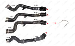 NIFEA 11014 TURBOSARJ BORU SEGMANI RENAULT CLIO IV-CAPTUR-LOGAN II-SANDERO II-DOKKER-DUSTER K9K 1.5dCi . MERCEDE S CITAN OM607 W415