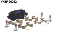 SKF VKBP90032A ARKA BALATA ASTRA G 98 > ASTRA H 05 > MERIVA 03 > ZAFIRA 00 > COMBO 02 > / KIA CEED 1.6L G4FJ T-GDI 13-> / 1.6L D4FB CRDi dizel 12-> / VENGA 1.4L 1.6L 10-19
