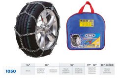 KNK4 1050 PATİNAJ ZİNCİRİ 4x4 JEEP - MİNİBÜS VE HAFİF TİC.ARAÇ ZİNCİR EBATLARI İÇİN RESİME BAKINIZ