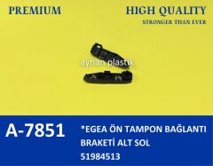 AYHAN A7851 ÖN TAMPON TUTUCU BRAKET SOL DIŞ TARAF EGEA 15>