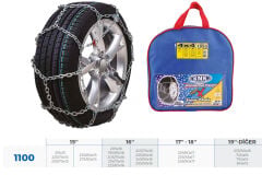 KNK4 1100 PATİNAJ ZİNCİRİ TAKMATİK TRANSİT MİNİBÜS-MB JEEP ZİNCİR EBATLARI İÇİN RESİME BAKINIZ
