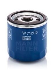 MANN W712.16 YAĞ FİLTRESİ DOBLO 1.2-1.9-MAREA 1.8-2.0-PUNTO 1.2-1.8-STILO 1.8-1.9-UNO 1.1-1.4-BRAVA-BRAVO-PALIO