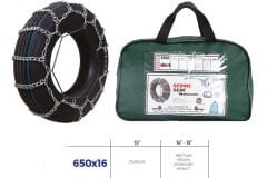 PATİNAJ ZİNCİRİ MİNİBÜS VE KAMYONET SERME 650x16 ZİNCİR EBATLARI İÇİN RESİME BAKINIZ