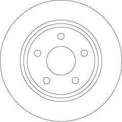 TRW DF6556 ARKA FREN DISK AYNA FOCUS IV 17>
