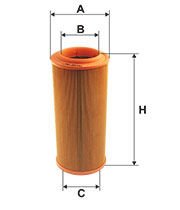 FILTRON FILT AR 265/1 POLO HAVA FILTRESI E299L-LX 918   (SILINDIR TIP)