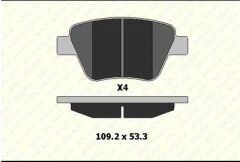 KALE 24563 177 04 ANS KD13 ARKA BALATA CADDY-GOLF6-JETTA-A3-OCTAVIA-SUPERB 10 >