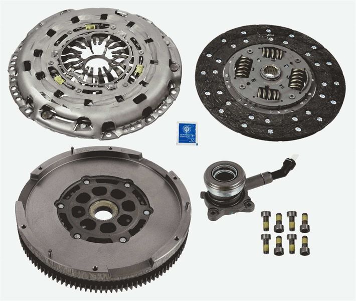 SACHS 2290601163 DEBRİYAJ SETİ 4 LU KIT VOLAN-DEB SETI -RULMAN FORD TRANSIT CUSTOM 2.2TDCI 125PS 6 VİTES 11-14 RULMANLI