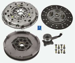 SACHS 2290601163 DEBRİYAJ SETİ 4 LU KIT VOLAN-DEB SETI -RULMAN FORD TRANSIT CUSTOM 2.2TDCI 125PS 6 VİTES 11-14 RULMANLI