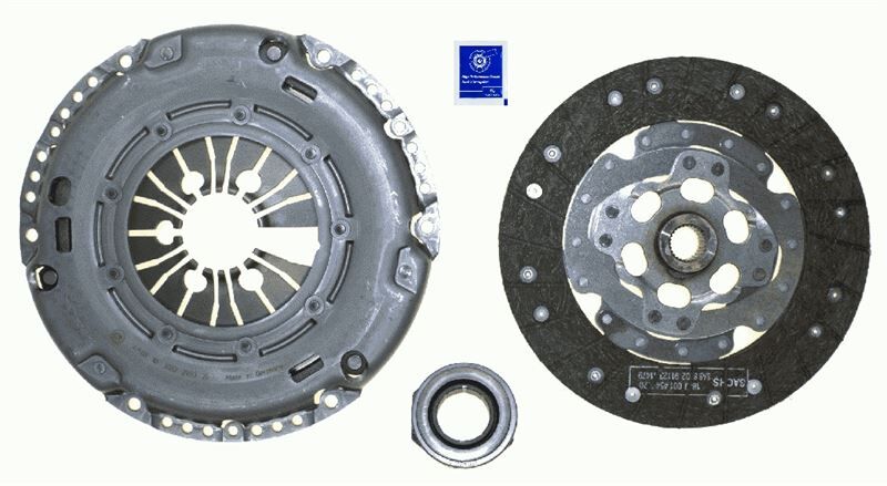 SACHS 3000845701 DEBRİYAJ SETİ BORA-GOLF IV 1.9TDI 98-04 -POLO 1.6TDI CAYB 09 > 1.9TDI 01 > ATD-AXR-AGR 826473 x İ