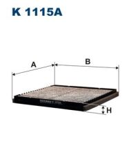 POLEN FİLTRESİ KARBONLU VOLVO S40 I 1.6 1.8 1.9 DI 2.0 T4 1995-2004 V40 1995-2004