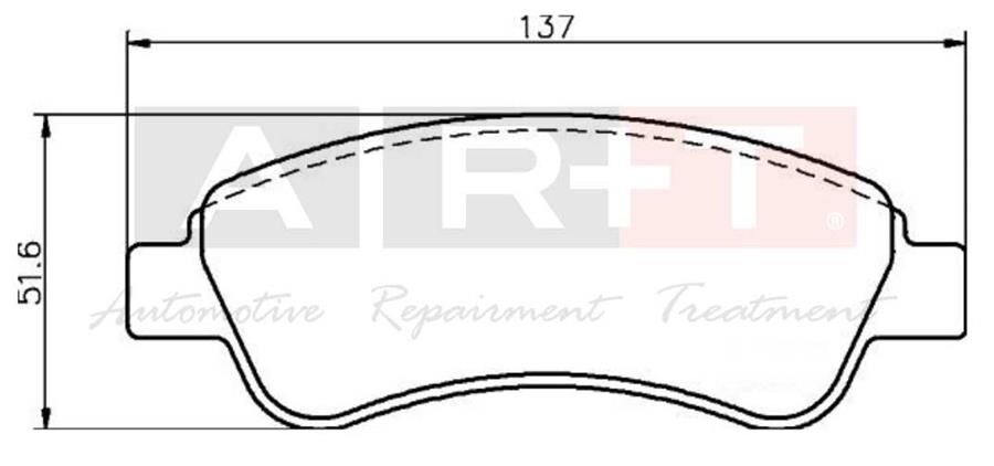 ART A12.1727 ÖN FREN BALATASI CORSA F 19> CROSSLAND 17> C2 03> C3 09> AIRCROSS 17> C4 04> C-ELYSEE 12> XSARA 96> BERLINGO 96> PARTNER 96> 206 00> 207 07> 208 12> 301 12> 307 00> 2008 13> 1007 05> DS3 15&g