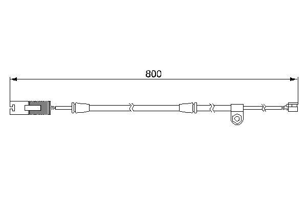 BOSCH 1987474945 BALATA FISI ON BMW X5 E53