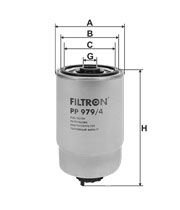 FILTRON FILT PP 979/4 ACCENT ERA/MATRIX/I30/IX35/IX55/SANTAFE/CEED/RIO/SORENTO/SPORTAGE YAKIT FILTRESI KISA VIDALI TIP