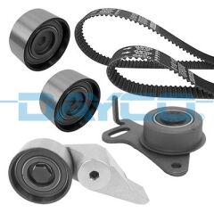 DAYCO KTB738 TRİGER KAYIŞ SETİ EKSANTRİK SETİ MITSUBISHI L200 2.5L 4D56T DI-D CR 4X2 4X4 KA4T KB4T 07-14 2 KAYIŞ 4 RULMAN 154x254 099x190