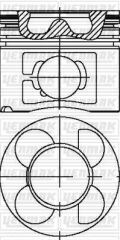 YENMAK 31-04615-050 MOTOR PİSTON SEGMAN 0.50 330D-530D-730D-FREELANDER-RANGEROVER