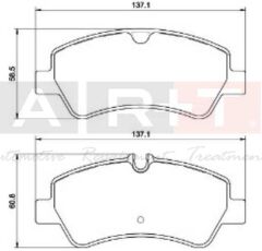 ART A03.2662 ARKA BALATA FORD TOURNEO CUSTOM-TRANSIT CUSTOM 2.2 TDCI 12 > KABLOLU