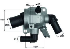 MAHLE TI173.88 TERMOSTAT KOMPLE 88 C DOBLO-FIORINO-LINEA-PUNTO-CORSA D-ASTRA H-COMBO 1.3 MTJ 1.3 CDTİ MÜŞÜRLÜ