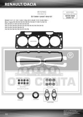 OTOCONTA 40107002 MOTOR TAKIM CONTASI FULL SKC Lİ KEÇELİ R11-R21 1700cc