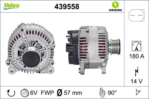 VALEO 439558 ALTERNATÖR VW PASSAT