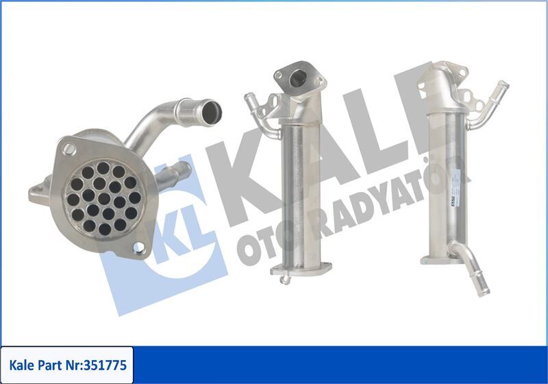 KALE 351775 EGR SOĞUTUCU FORD-FİAT-PEUGEOT-CİTROEN TRANSİT-DUCATO-BOXER-JUMPER 06> 2.2 TDCİ-HDİ ÖNDEN ÇEKER 8 C1Q 9F464 AB