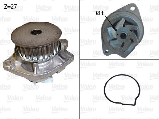 VALEO 506576 SU POMPASI AUDI / SEAT