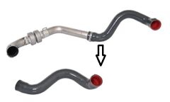OTOZONE HOB1071 TURBO HORTUMU METAL BORU HARİÇ MGN II-SCENIC II 1.5 DCI 03-09
