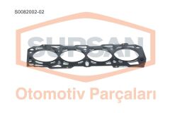 SUPSAN S0082002-02 SİLİNDİR KAPAK CONTASI FIAT DOBLO 01> PUNTO 99>12 STRADA 99> PALIO 01> 1.9D