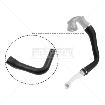 RAPRO 18432 TURBO GİRİŞ HORTUMU ARA PARÇA OPEL ASTRA J 10>15 1.3 CDTI